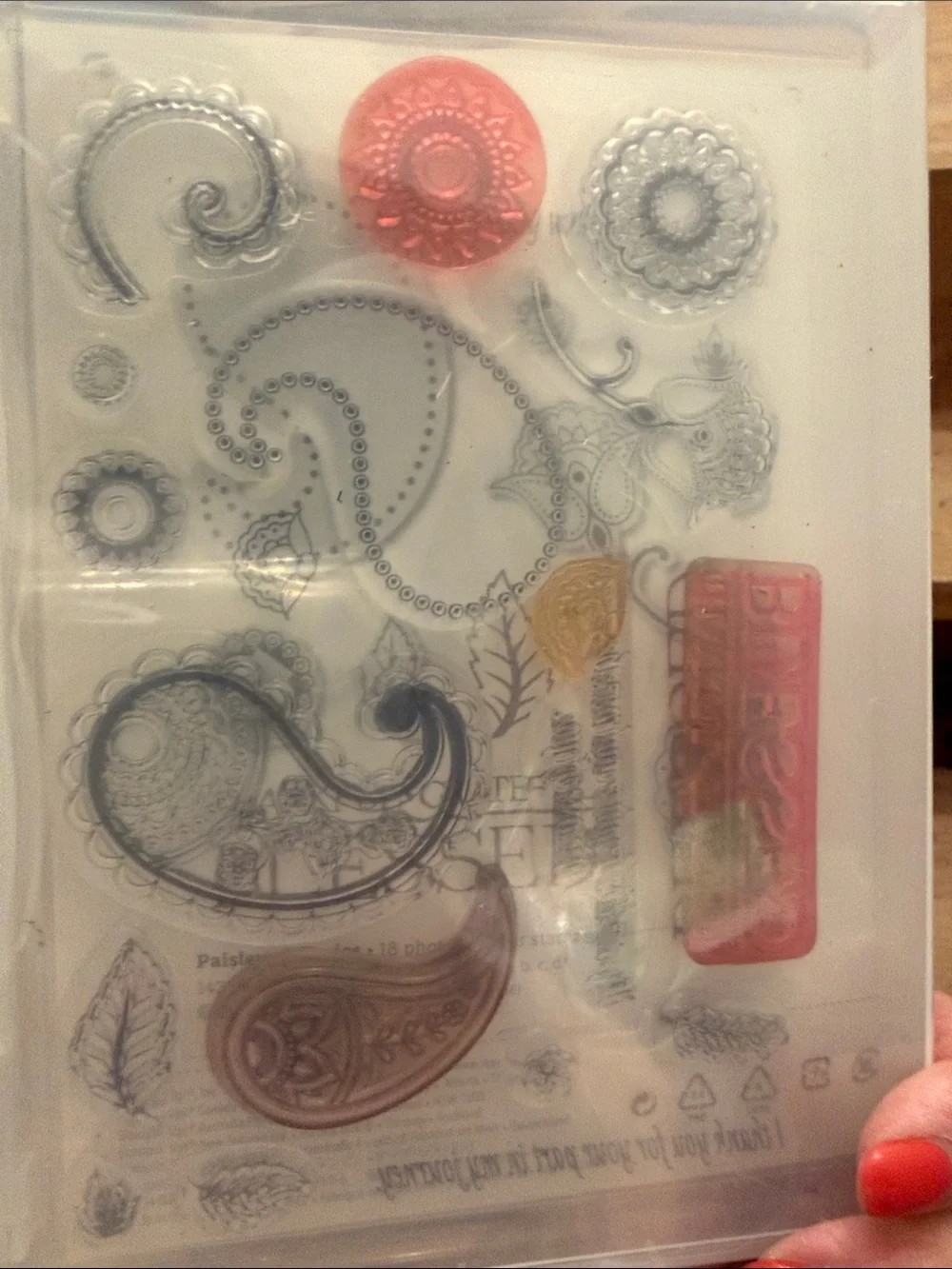 Stampin' Up! Paisleys & Posies , mosaic Madness and all adorned Stamp Sets